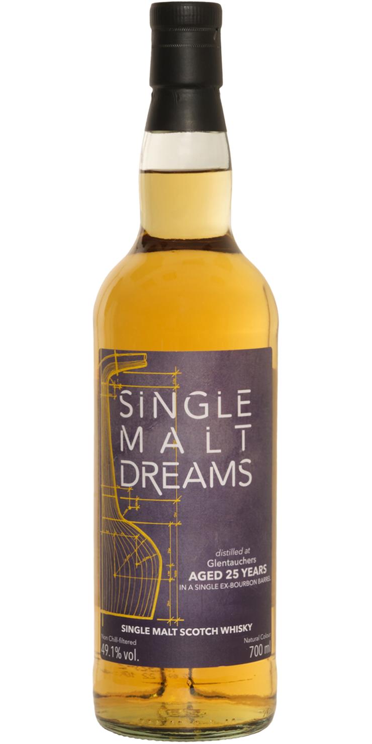 Glentauchers 1997 (Single Malt Dreams) Single Cask (25 Year Old) at CaskCartel.com