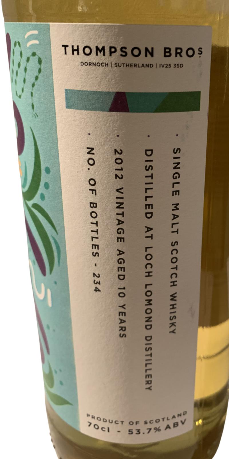 Loch Lomond 2012 PST (10 Year Old) Single Malt Whisky at CaskCartel.com