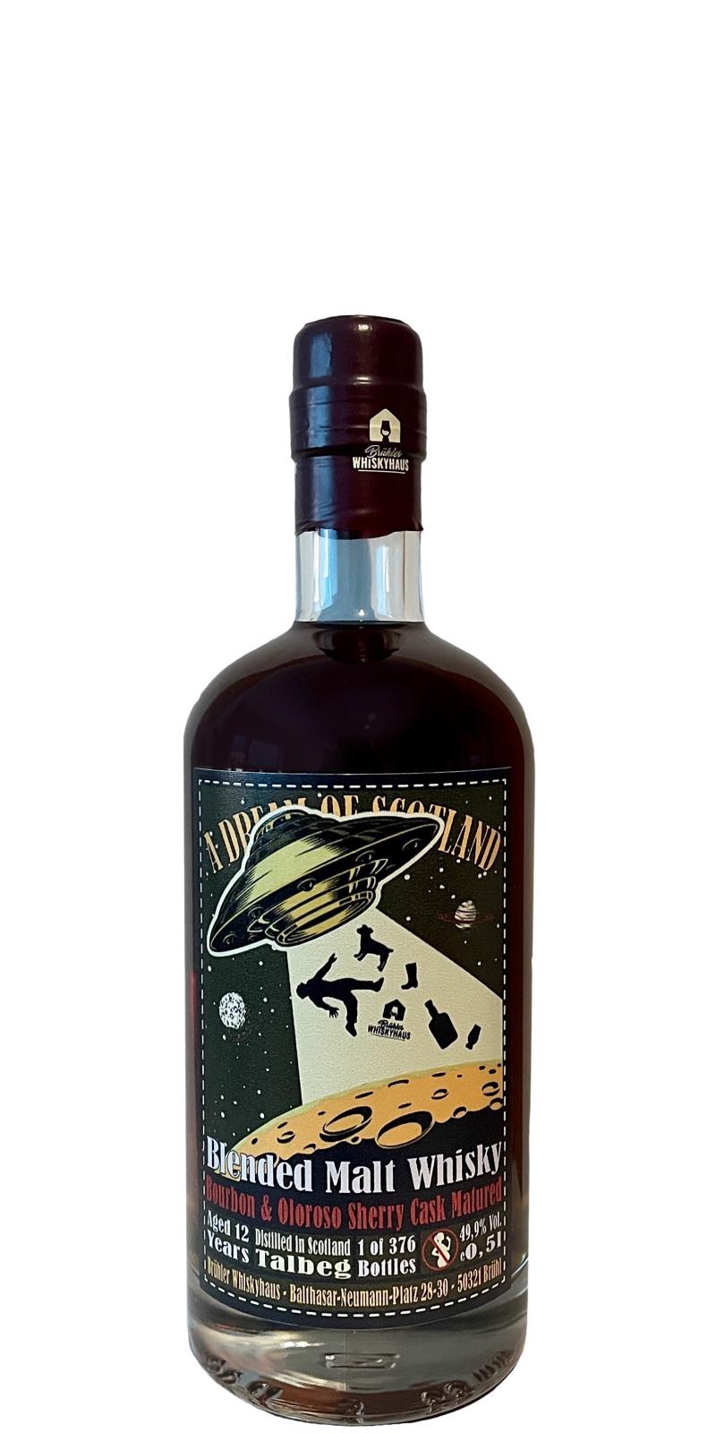 Blended Malt Whisky Talbeg 12-Year-Old A Dream of Scotland at CaskCartel.com