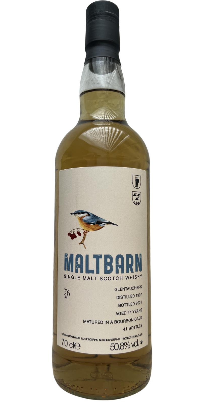 Glentauchers 1997 MBa The 26 #4 24 Year Old (2021) Release Scotch Whisky | 700ML at CaskCartel.com