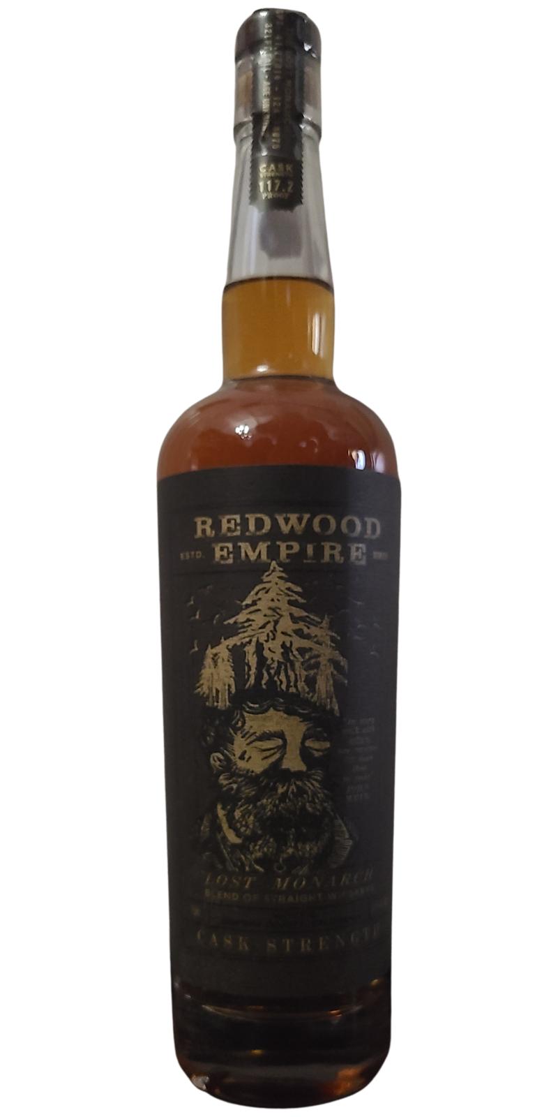 Redwood Empire Lost Monarch Cask Strength American Whiskey at CaskCartel.com