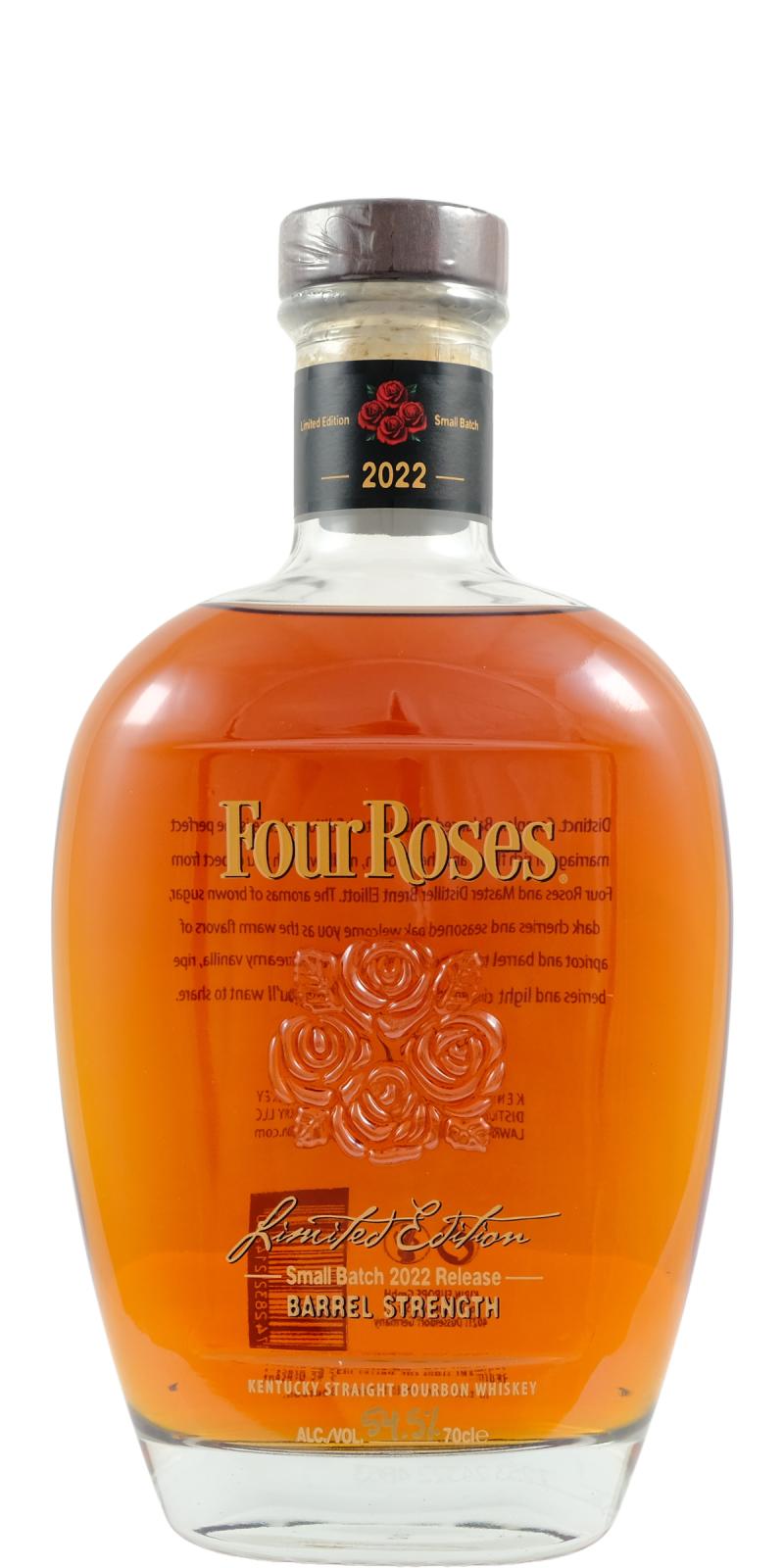 Four Roses Limited Edition - Small Batch 2022 Release - Barrel Strength (14 Year Old) Kentucky Straight Bourbon Whisky | 700ML at CaskCartel.com