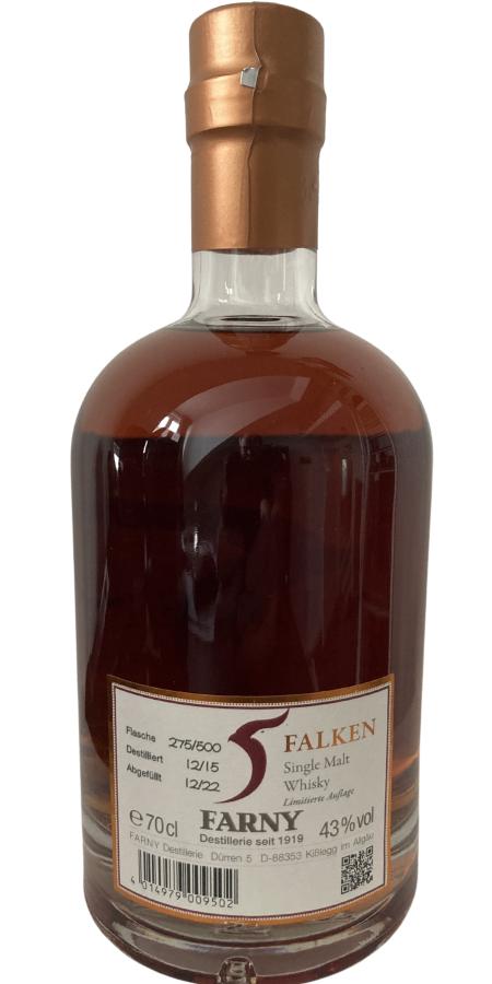 Falken 2015 Limited Edition (7 Year Old) Single Malt Whisky | 700ML at CaskCartel.com
