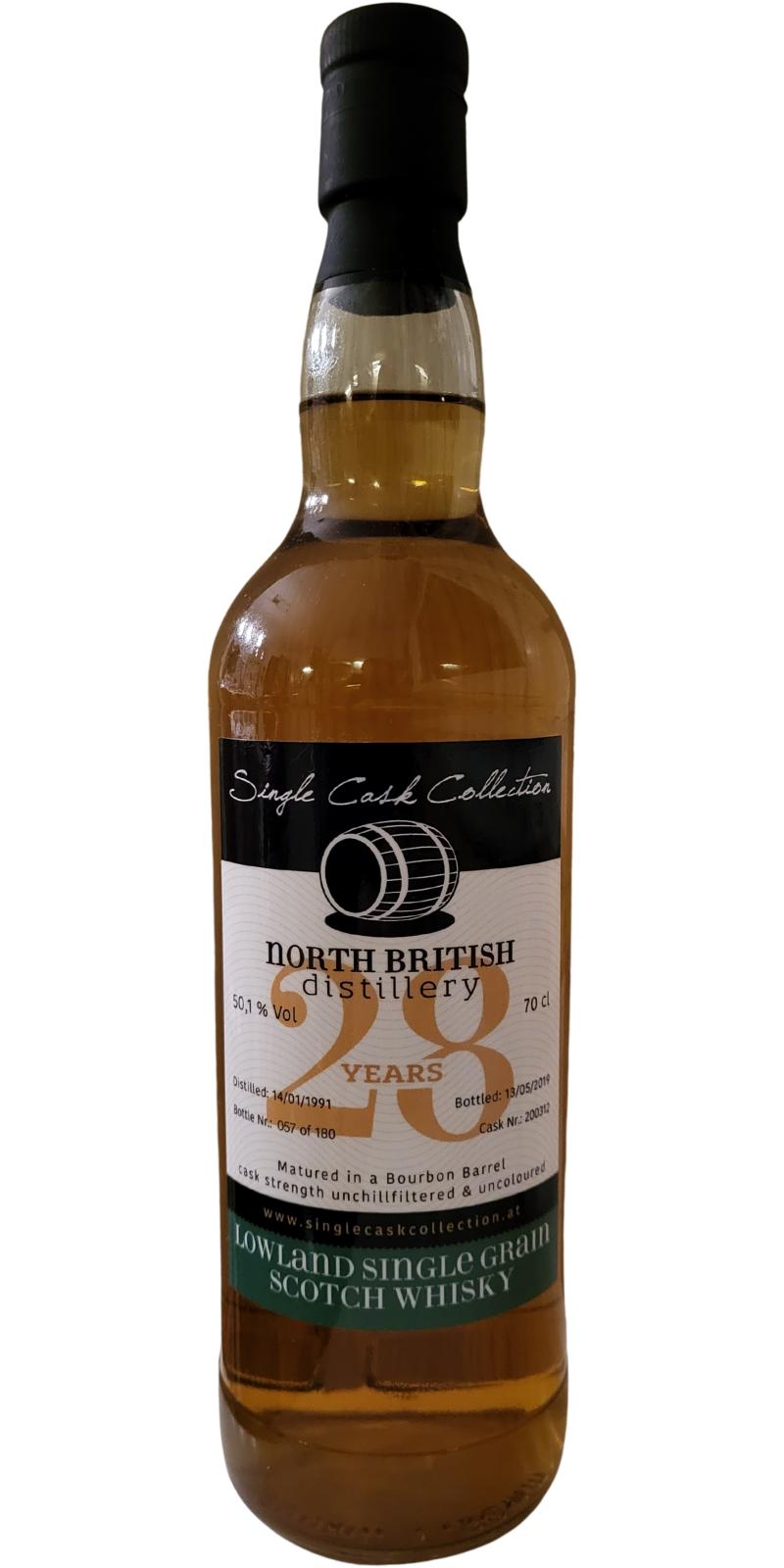 North British 1991 SCC (Cask #200312) 28 Year Old 2019 Release Single Grain Scotch Whisky | 700ML at CaskCartel.com
