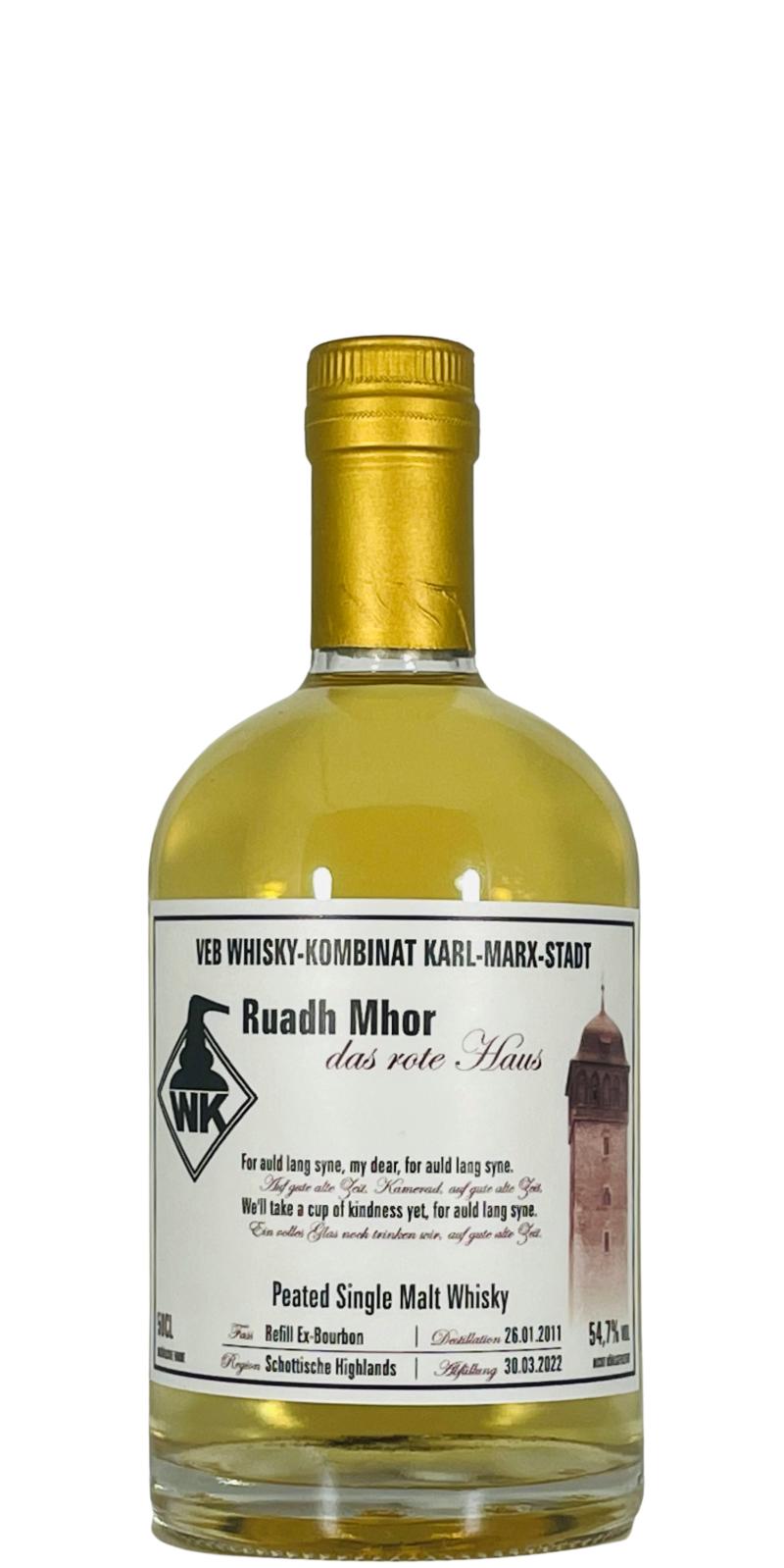 Ruadh Mhor 2011 (Whisky-Kombinat Karl-Marx-Stadt) 11 Year Old Single Malt Whisky | 500ML at CaskCartel.com