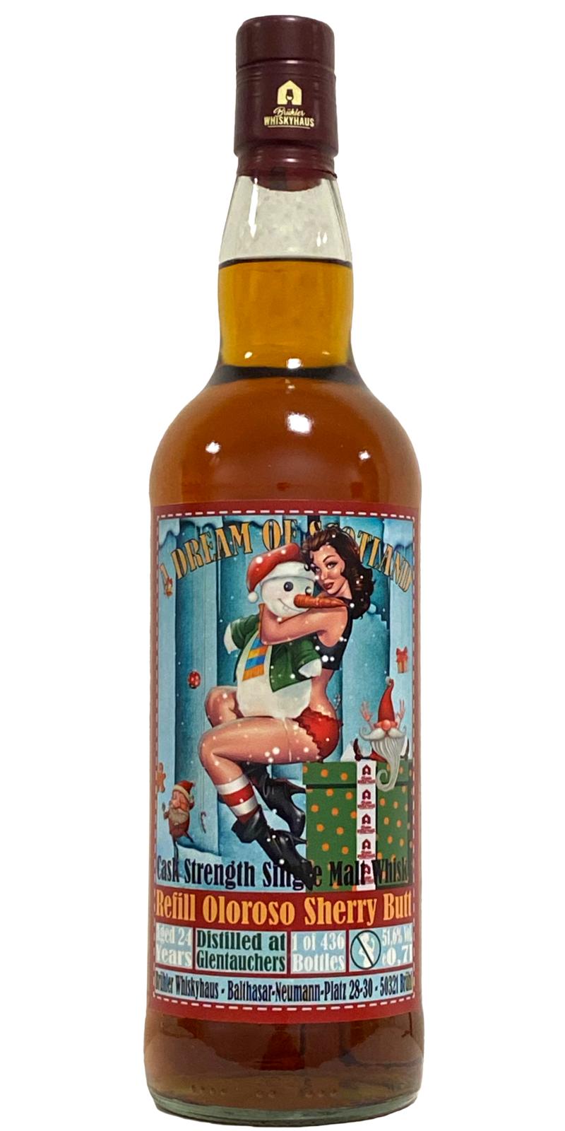 Glentauchers 24 Year Old Bruhler Whiskyhaus A Dream of Scotland Single Malt Scotch Whisky | 700ML at CaskCartel.com