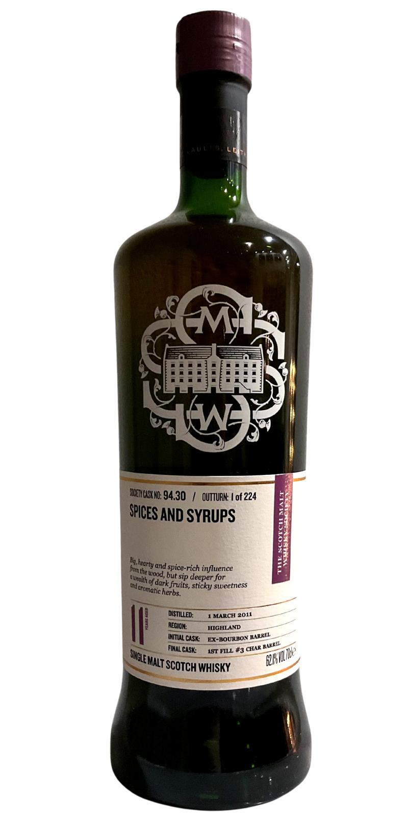 Fettercairn 2011 (The Scotch Malt Whisky Society) 94.30 Spices And Syrups (11 Year Old) | 700ML at CaskCartel.com
