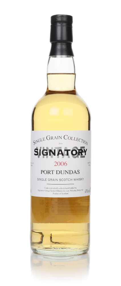 Port Dundas 15 Year Old 2006 - Single Grain Collection (Signatory) | 700ML at CaskCartel.com
