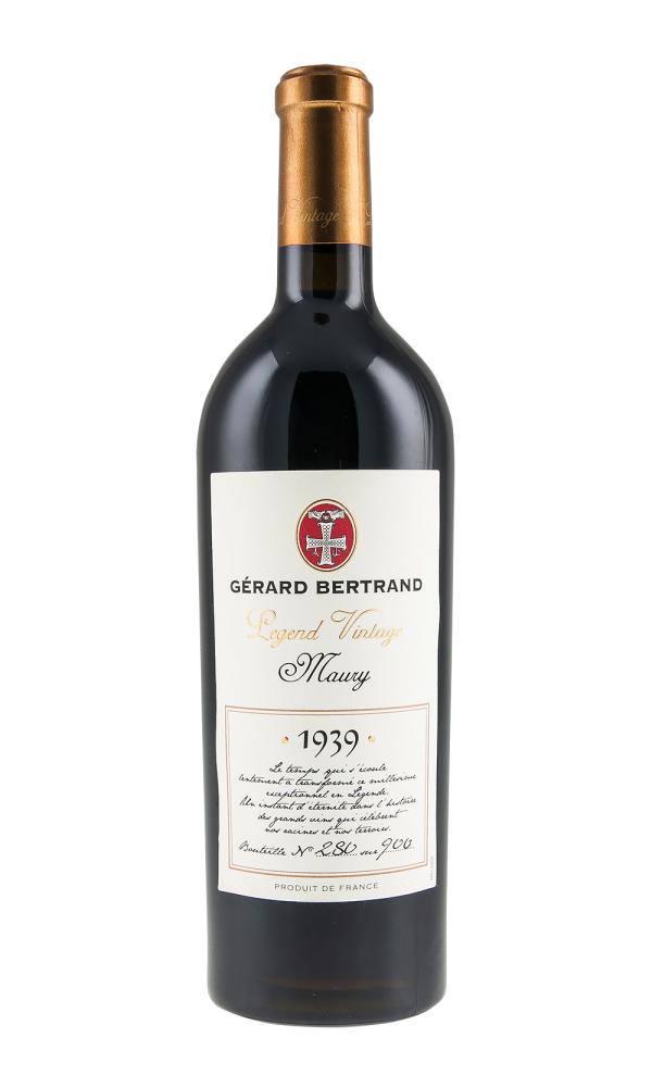 1939 | Gerard Bertrand | Legend Maury at CaskCartel.com
