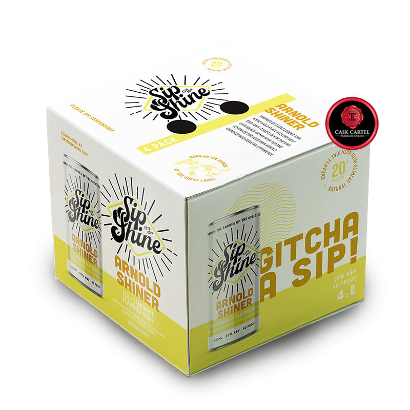Sip Shine Arnold Shiner | 4-Pack 200ml at CaskCartel.com 4
