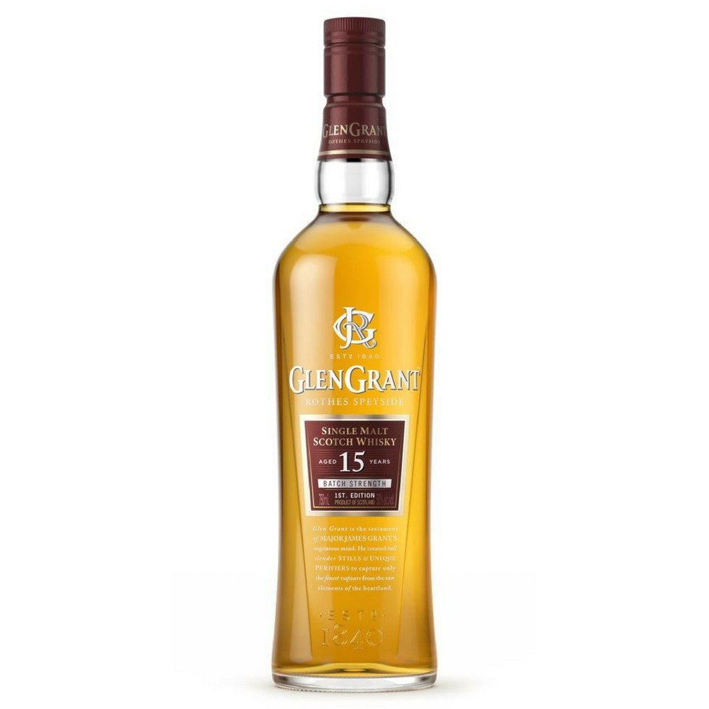 Glen Grant 15 Year Old Batch Strength Single Malt Scotch Whisky - CaskCartel.com