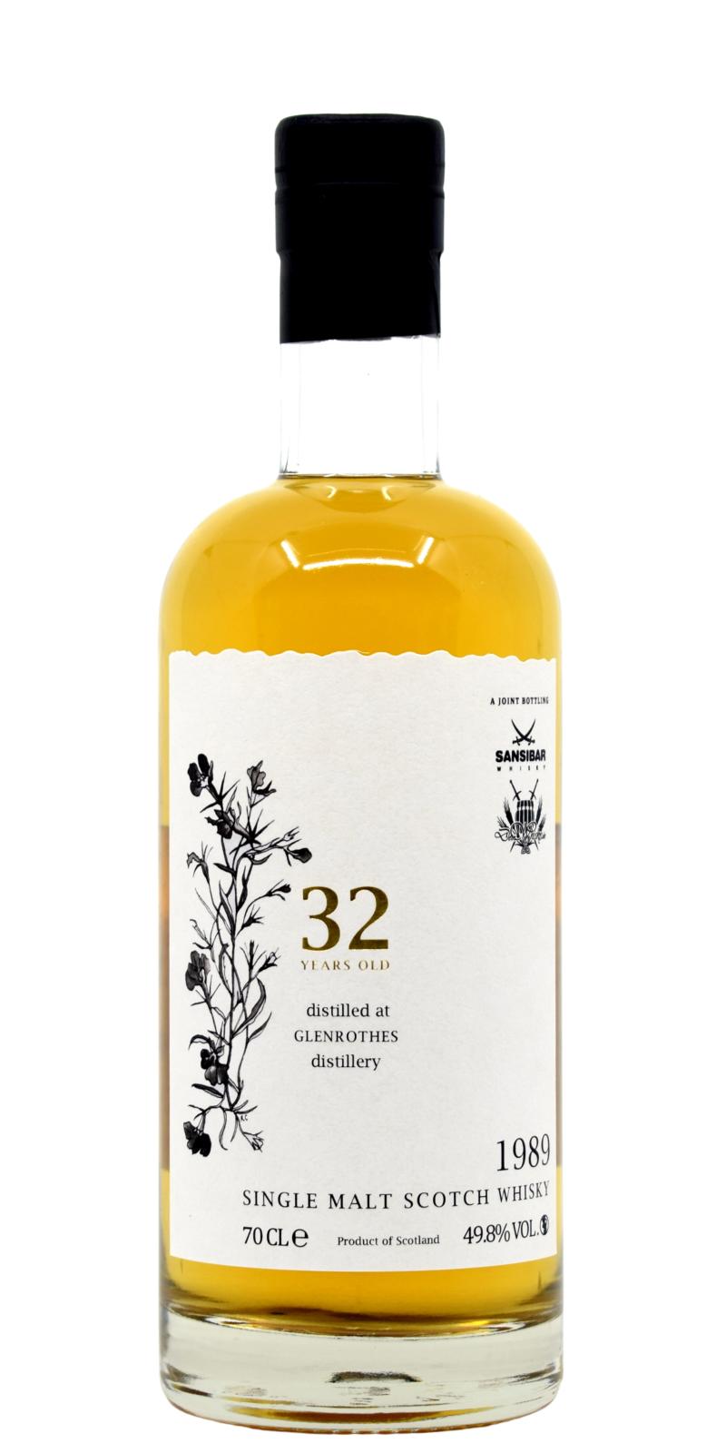 Glenrothes 1989 Sansibar White Label 32 Year Old Single Malt Scotch Whisky | 700ML at CaskCartel.com