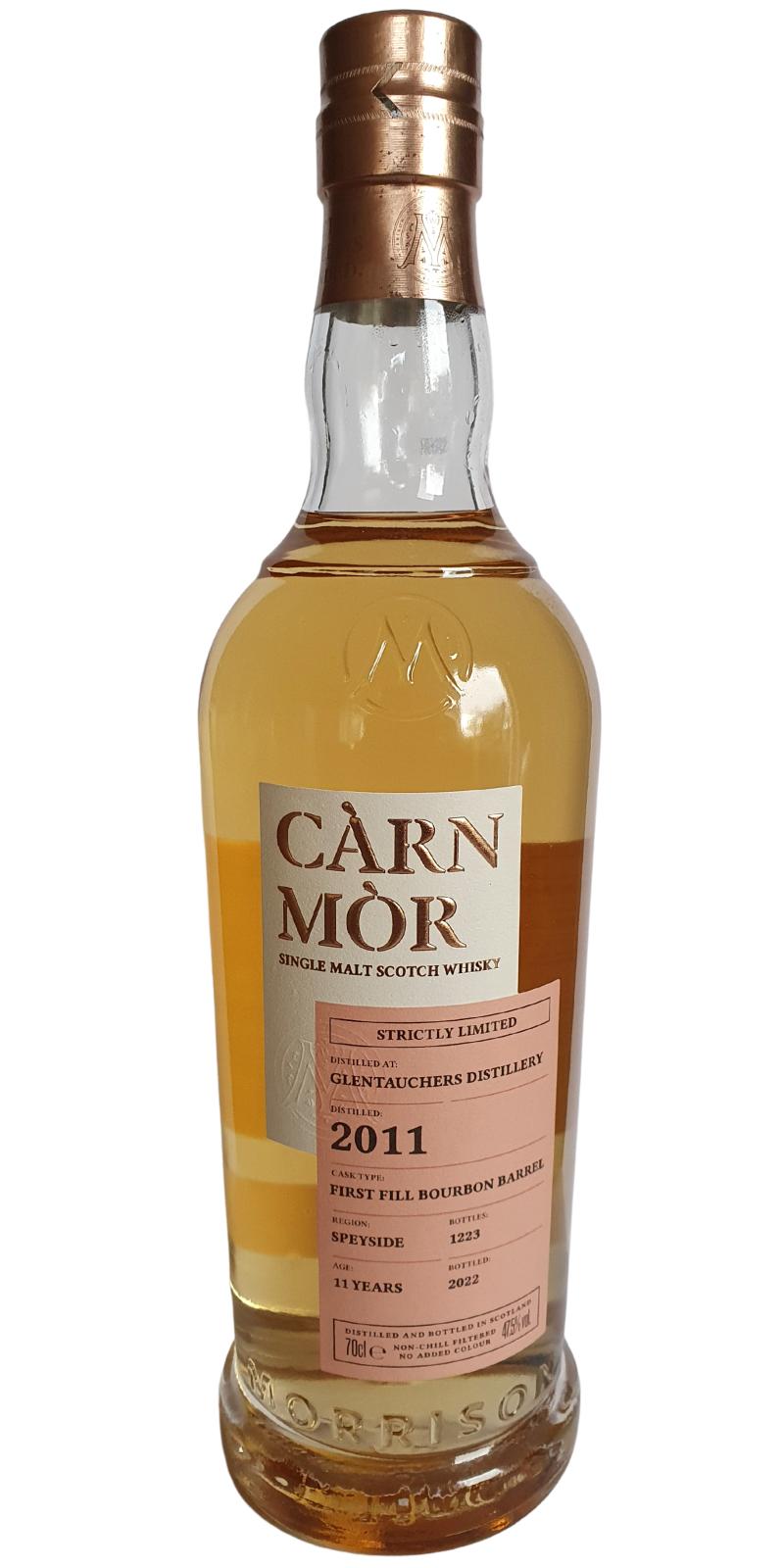 Glentauchers 2011 (Morrison Scotch Whisky Distillers) Càrn Mòr - Strictly Limited (11 Year Old) Single Malt Scotch Whisky at CaskCartel.com