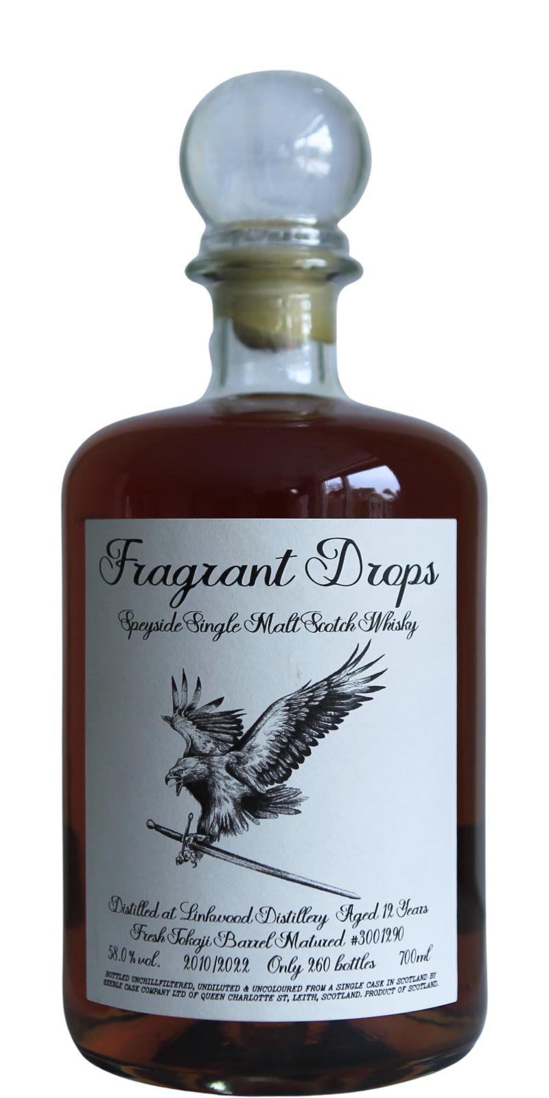 Linkwood 2010 (Keeble Cask Company Ltd.) Fragrant Drops 12 Year Old 2022 Release (Cask #3001290) Speyside Single Malt Scotch Whisky | 700ML at CaskCartel.com