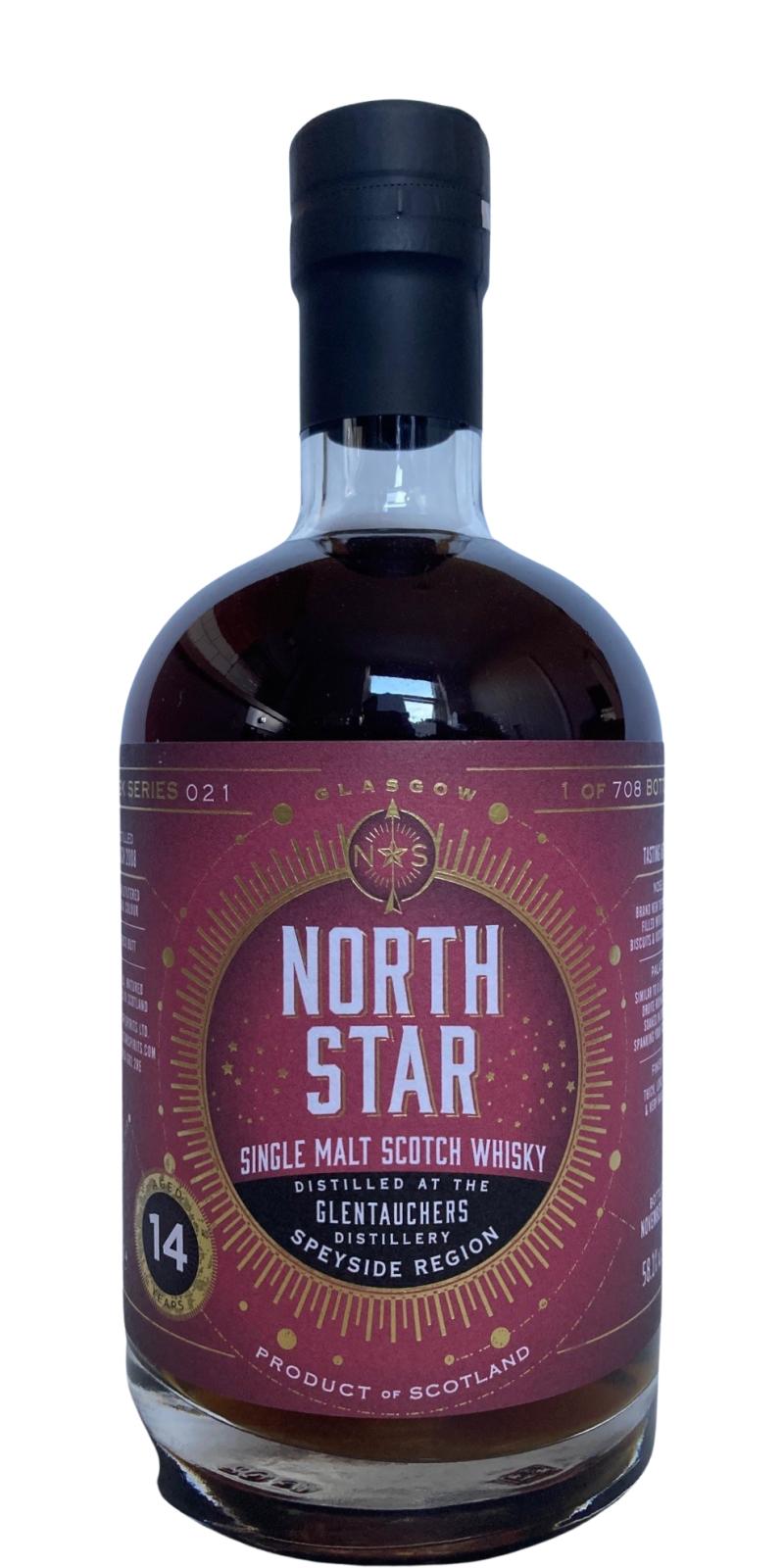 Glentauchers 2008 North Star Spirits Cask Series 021 (14 Year Old) Single Malt Scotch Whisky | 700ML at CaskCartel.com