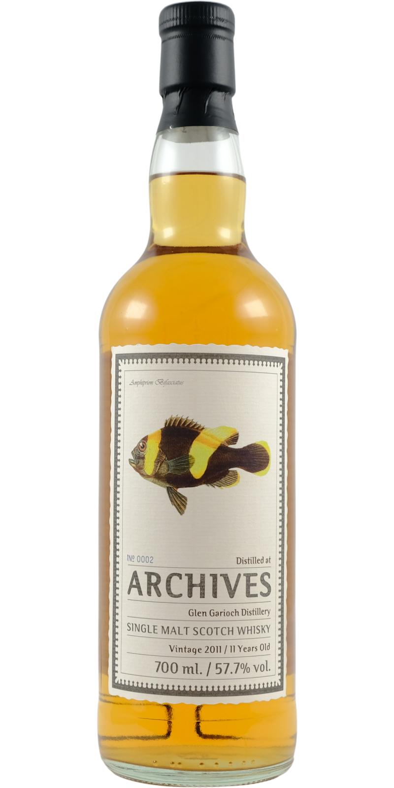 Glen Garioch 2011 (Archives) The Fishes of Samoa (15 Year Old) Single Malt Scotch Whisky at CaskCartel.com