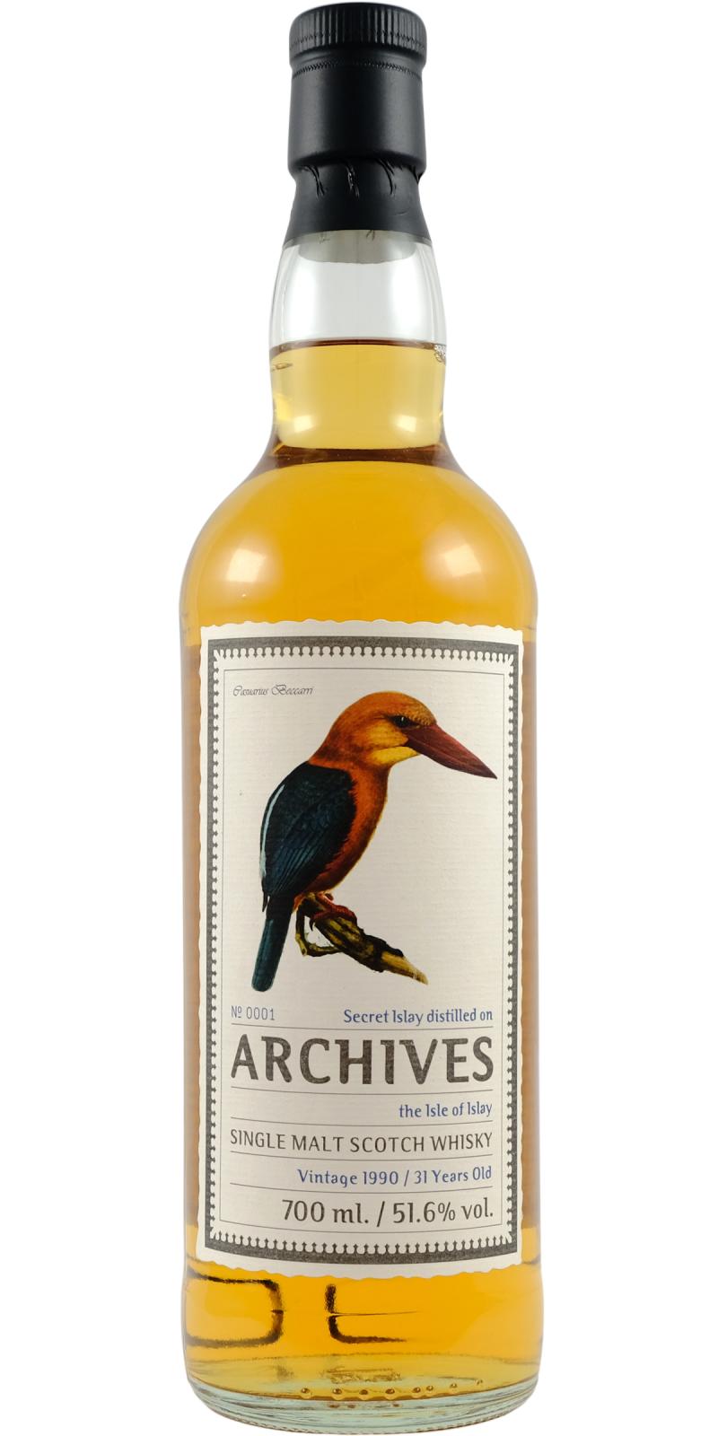 Secret Islay 1990 (Archives) Birds from the Orient (31 Year Old) Single Malt Scotch Whisky | 700ML at CaskCartel.com