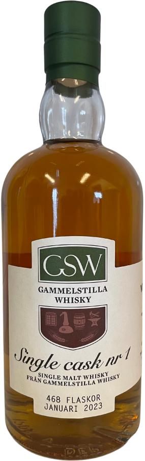 CSW Gammelstilla Single Cask nr 1 Single Malt Whisky | 700ML at CaskCartel.com