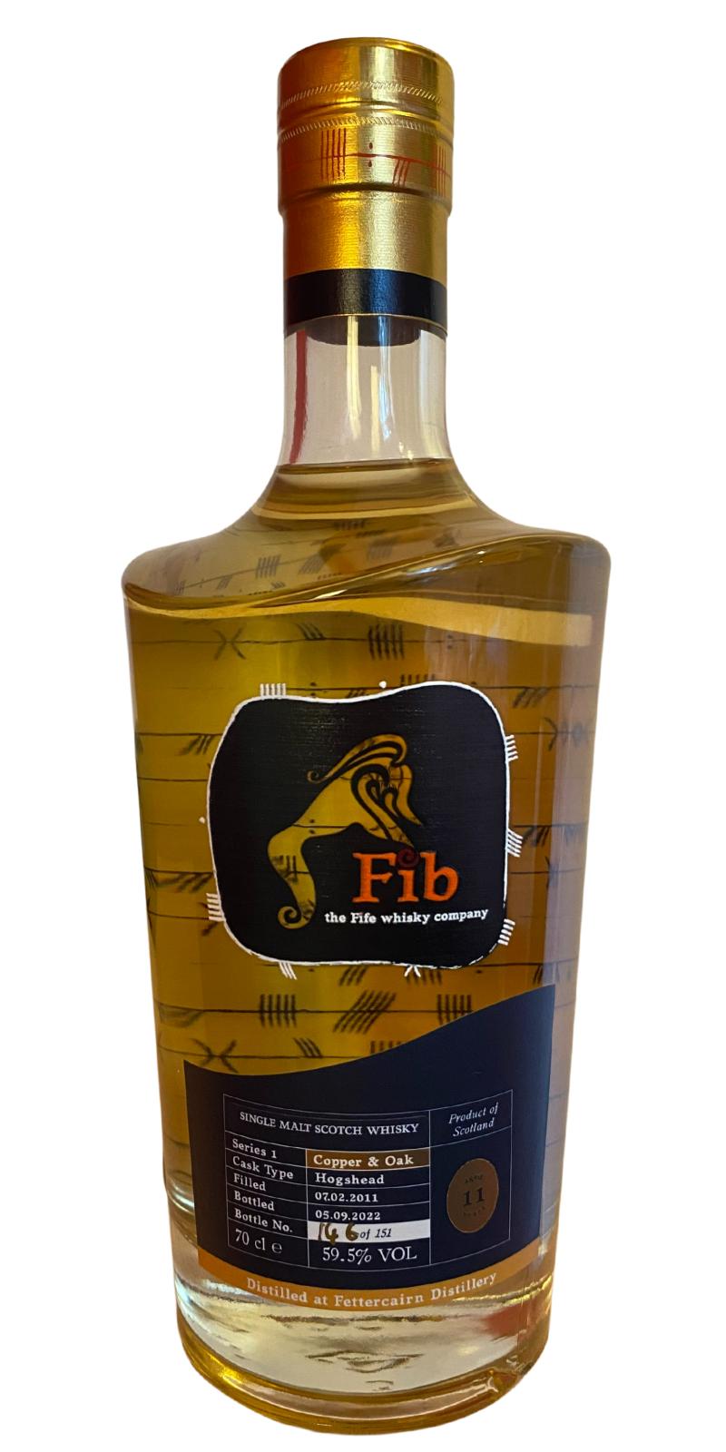 Fettercairn 2011 (Fib Whisky Ltd) Copper & Oak Series 1 (11 Year Old) Single Malt Scotch Whisky at CaskCartel.com