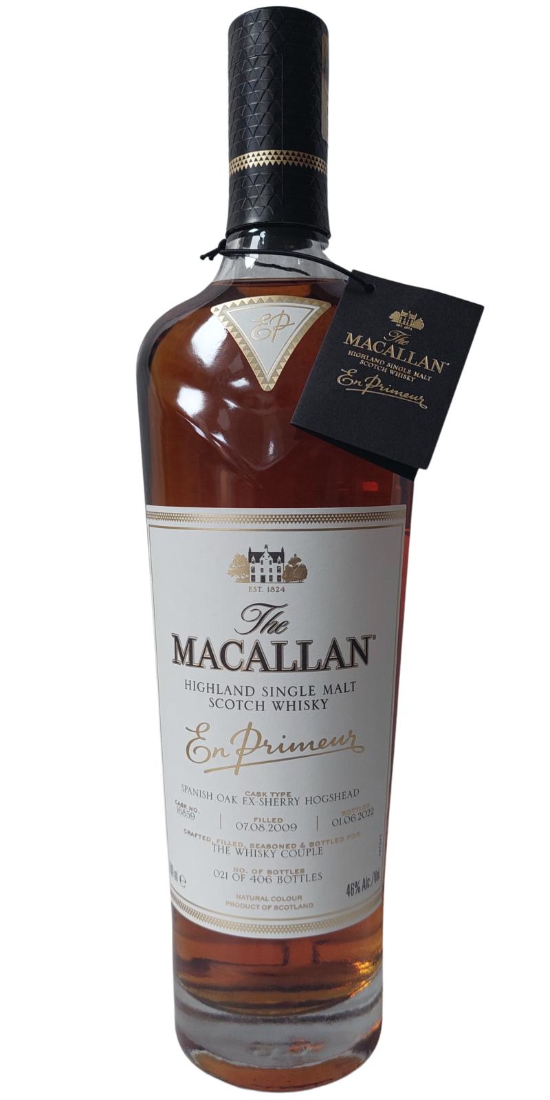 Macallan 2009 En Primeur 12 Year Old 2022 Release (Cask #16859) Highland Single Malt Scotch Whisky | 700ML at CaskCartel.com
