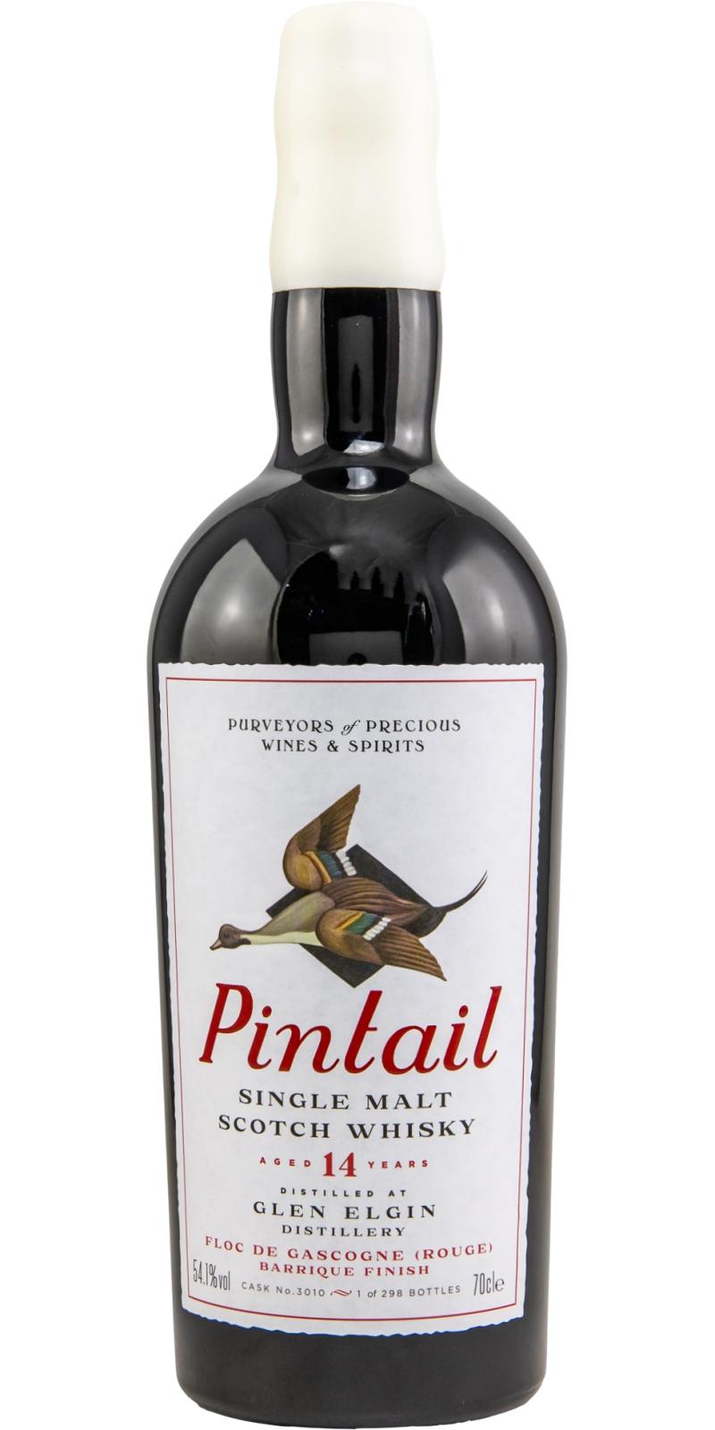 Glen Elgin 14 Year Old The Whisky Cellar Pintail Single Malt Scotch Whisky | 700ML at CaskCartel.com