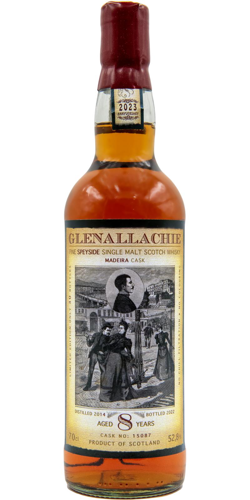 Glenallachie 2008 Jack Wiebers 8 Year Old Single Malt Scotch Whisky | 700ML at CaskCartel.com