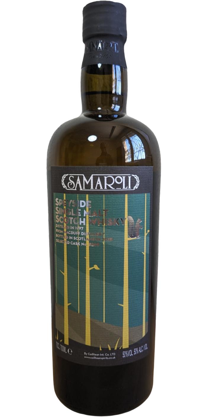 Macduff 1997 (Samaroli) Coilltean Int. Co. LTD Speswide Single Malt Scotch Whisky at CaskCartel.com