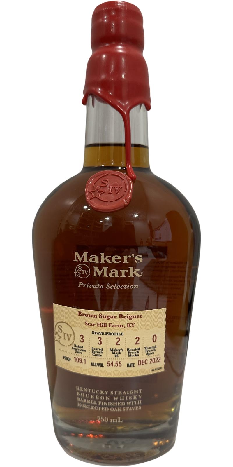 Maker's Mark Private Selection Brown Sugar Beignet Bourbon Whiskey at CaskCartel.com