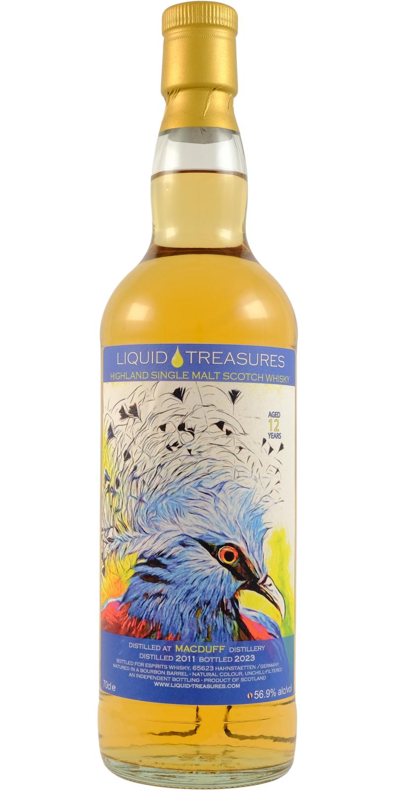 Macduff 2011 (Liquid Treasures) Bottled 2023 Single Malt Scotch Whisky | 700ML at CaskCartel.com