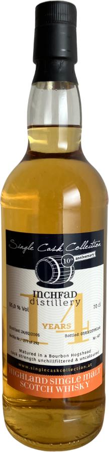 Inchfad 2005 (Single Cask Collection) 14 Year Old 2019 Release (Cask #427) Single Malt Scotch Whisky | 700ML at CaskCartel.com