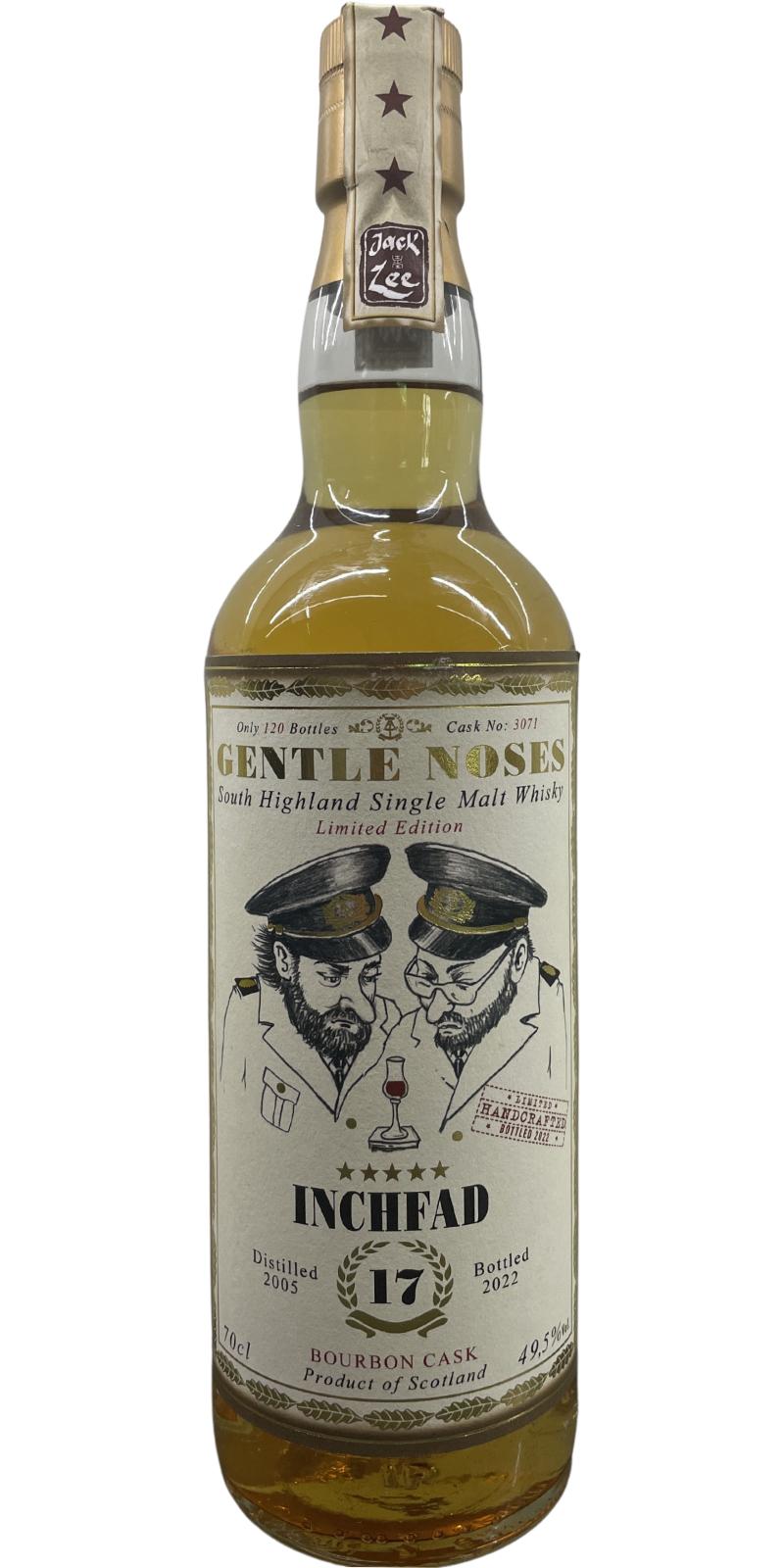 Inchfad 17 Year Old (D.2005, B.2022) Gentle Noses Jack Wiebers Scotch Whisky | 700ML at CaskCartel.com