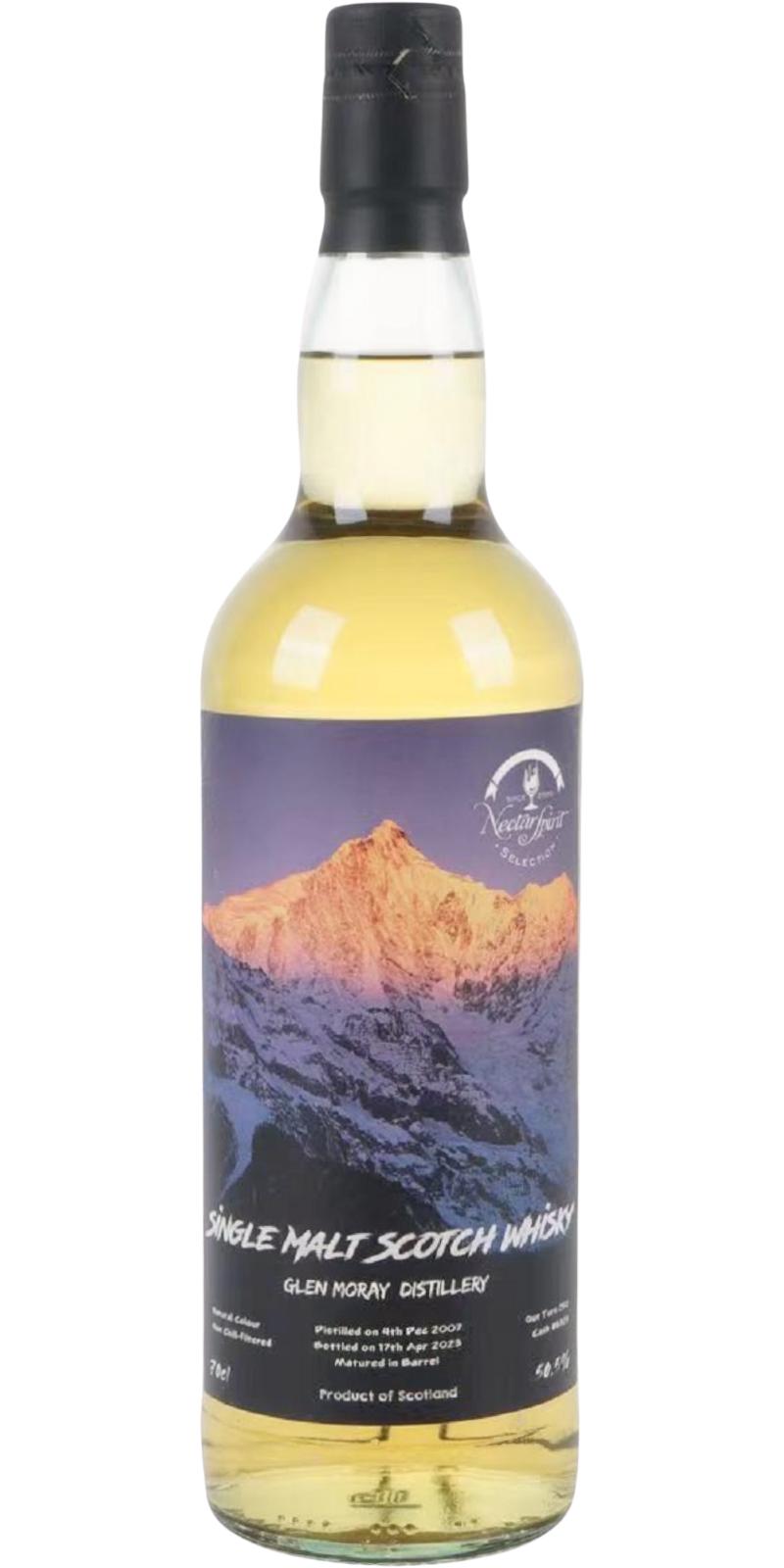 Glen Moray 2007 (Nectar Spirit Selection) Modernism Single Malt Scotch Whisky | 700ML at CaskCartel.com