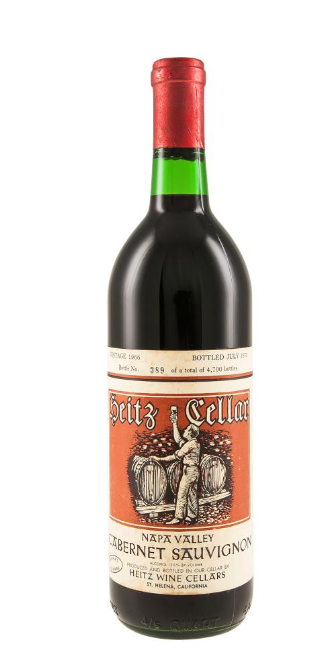 1966 | Heitz Cellar | Martha's Vineyard Cabernet Sauvignon at CaskCartel.com