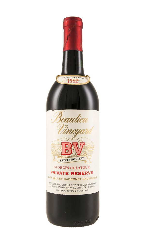 1982 | Beaulieu Vineyard | Georges de Latour Private Reserve Cabernet Sauvignon at CaskCartel.com
