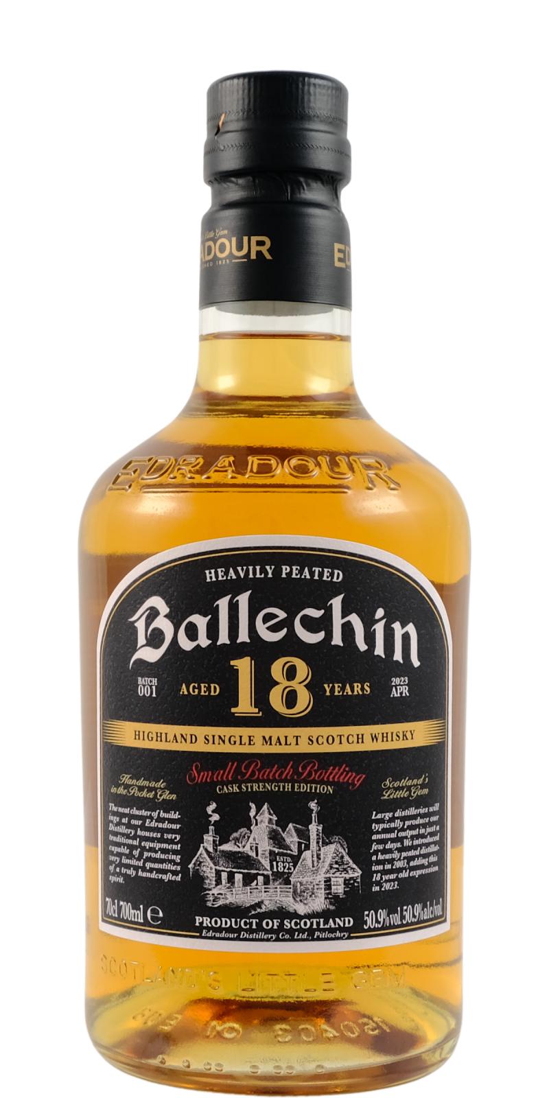Ballechin Highland Single Malt 18 Year Old Whisky | 700ML at CaskCartel.com
