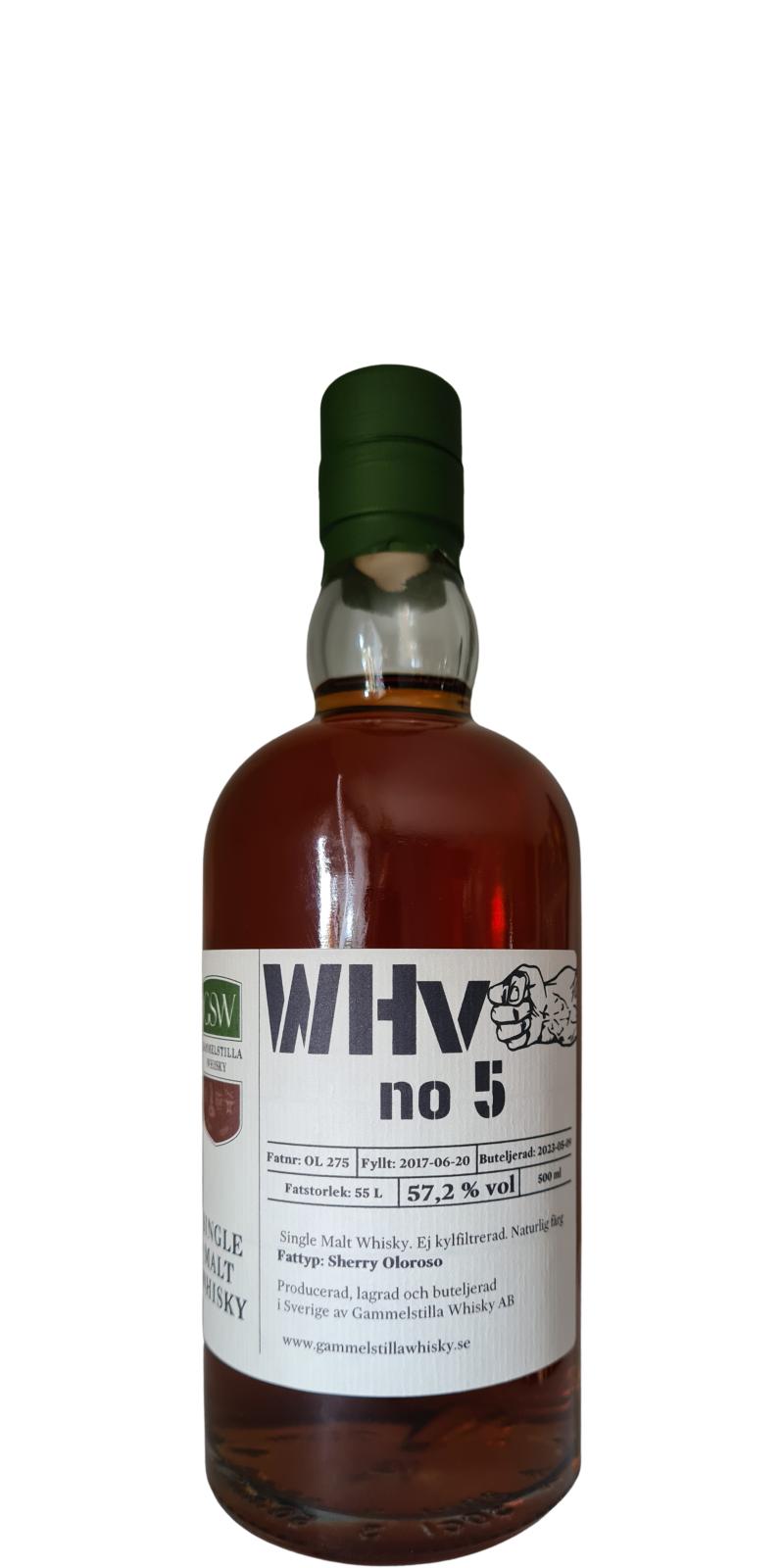 Gammelstilla 2017 Private Cask WHv no5 Single Malt Whisky | 500ML at CaskCartel.com