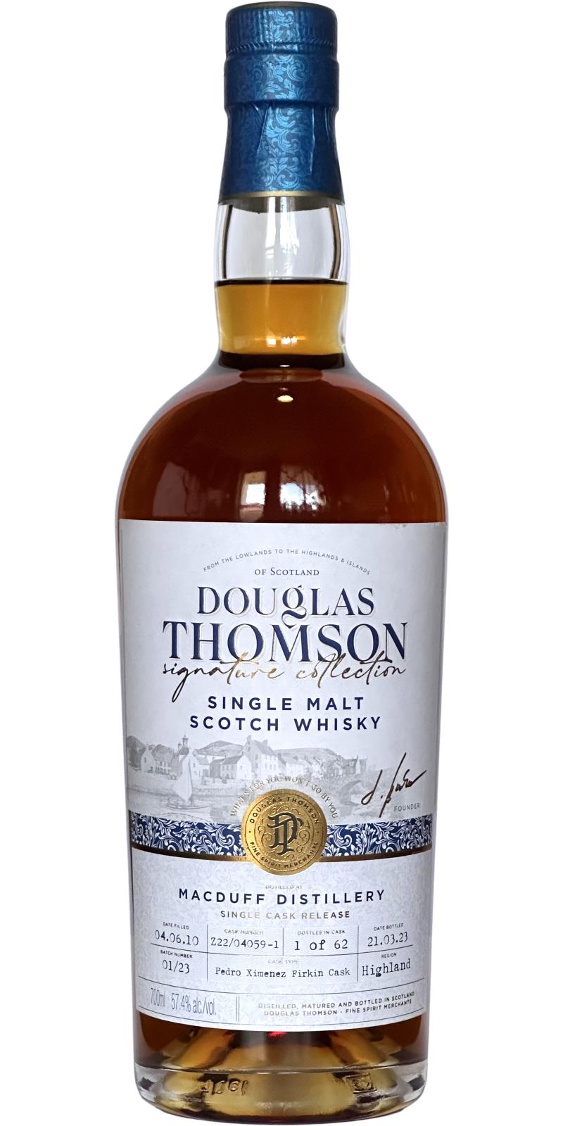 Macduff 2010 (Douglas Thomson) Signature Collection 12 Year Old Scotch Whisky | 700ML at CaskCartel.com