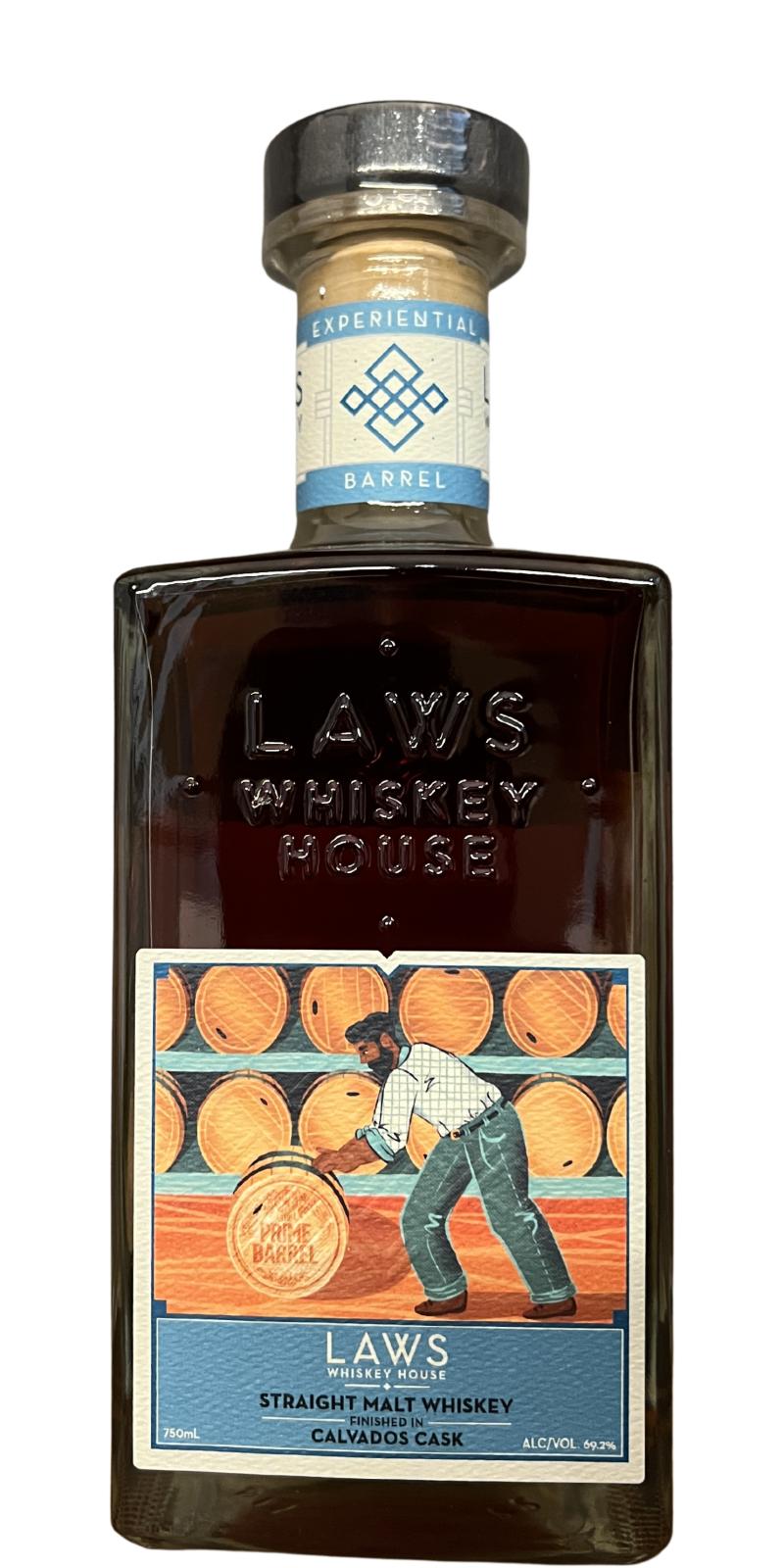 Laws 2015 Experiential Barrel 7 Year Old 2022 Release Cask #59 American Whiskey at CaskCartel.com