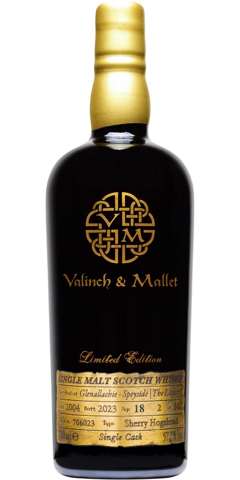 Glenallachie 2004 Valinch & Mallet Limited Edition Scotch Whisky | 700ML at CaskCartel.com