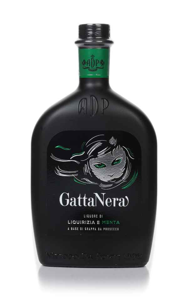Gatta Nera Liquorice & Mint Liqueur | 500ML at CaskCartel.com