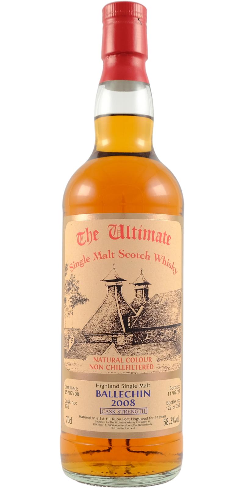 Ballechin 14 Year Old (D.2008, B.2023) The Ultimate Scotch Whisky | 700ML at CaskCartel.com