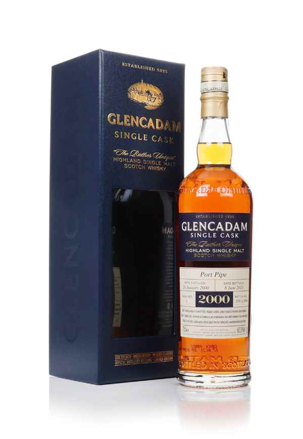 Glencadam 21 Year Old 2000 (cask 1) - Port Pipe | 700ML at CaskCartel.com