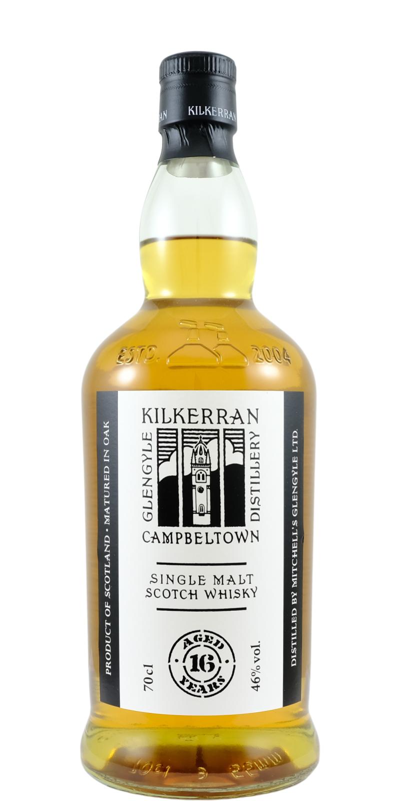 Kilkerran Campbeltown Single Malt 2021 Release 16 Year Old Whisky | 700ML at CaskCartel.com