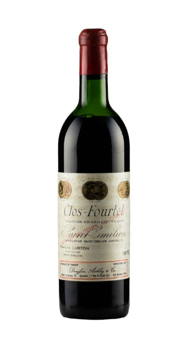 1970 | Clos Fourtet | Saint-Emilion at CaskCartel.com