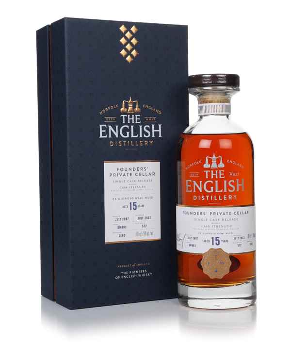The English 15 Year Old 2007 (cask DM003) Founders' Private Cellar | 700ML at CaskCartel.com