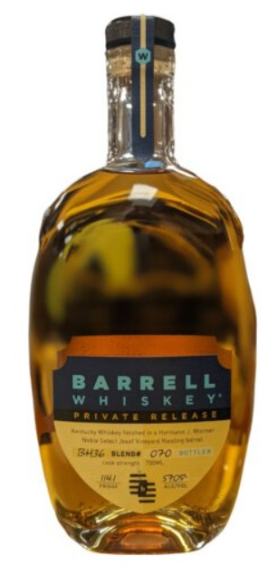 Barrell Barrell Whiskey Private Release BH36 Finished In A Hermann J. Wiemer Noble Select Josef Vineyard Riesling Barrel | 750ML at CaskCartel.com
