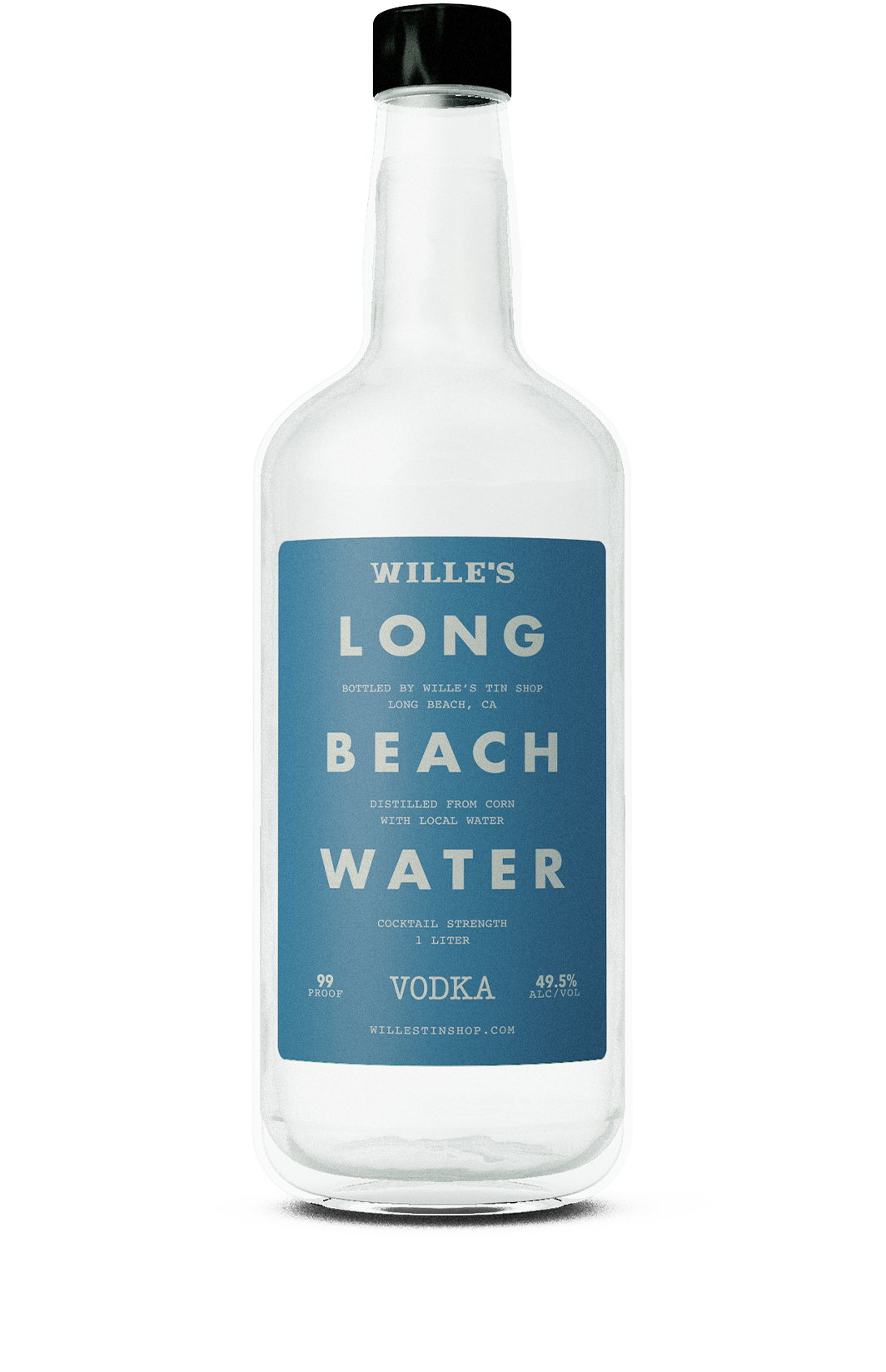 Wille's Long Beach Water Vodka | 1L at CaskCartel.com