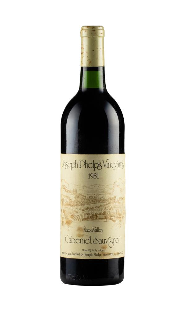 1981 | Joseph Phelps | Cabernet Sauvignon at CaskCartel.com