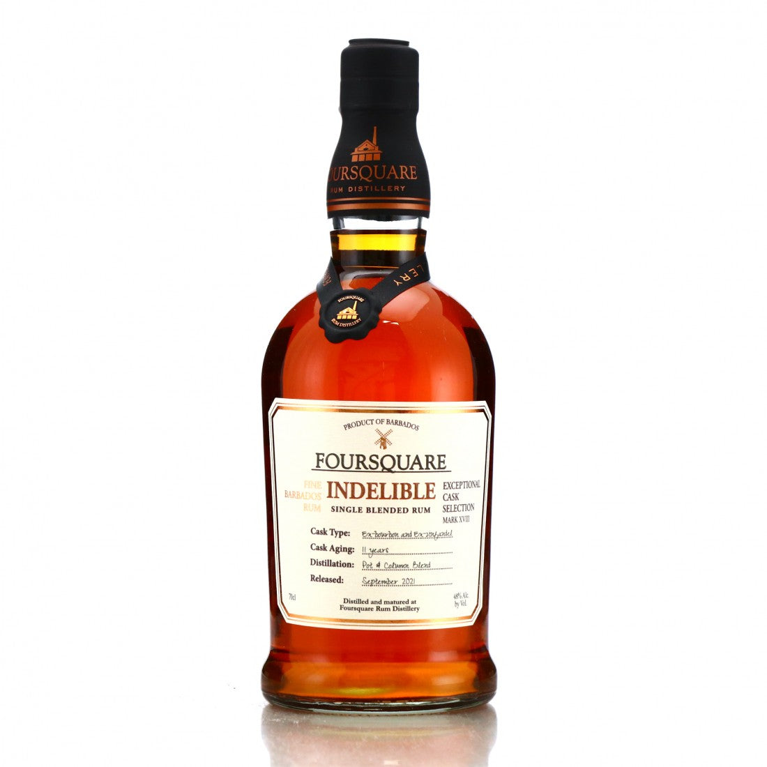 Foursquare Indelible Fine Barbados 11 Year Old Rum | 700ML at CaskCartel.com
