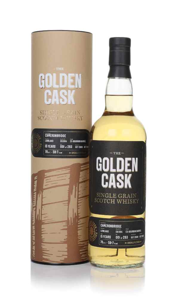 Cameronbridge 15 Year Old 2006 (cask CG004) - The Golden Cask (House of Macduff) | 700MLat CaskCartel.com